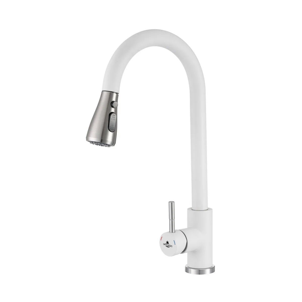 Змішувач Granado Campo LUX white (gz0505L)