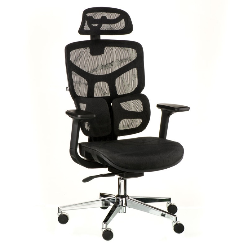 Крісло офісне Special4You Monblan black (E7009)