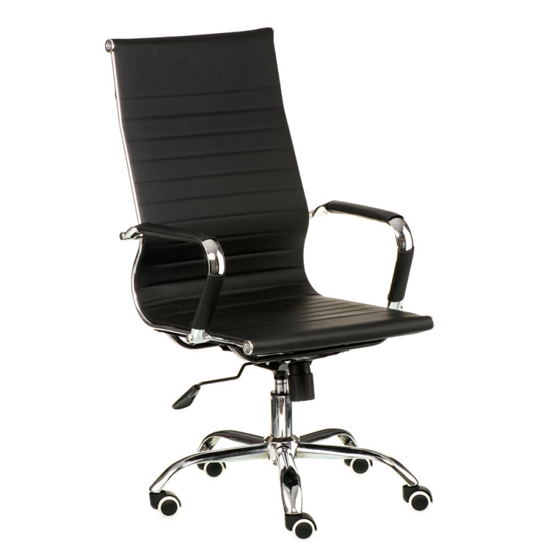 Крісло офісне Special4You Solano 6 artleather black (E7061)