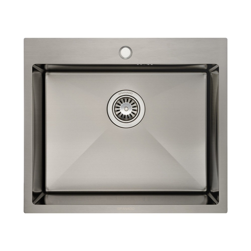 Мийка сталева Granado Villena S201 black (580*500*220mm) GS03201B