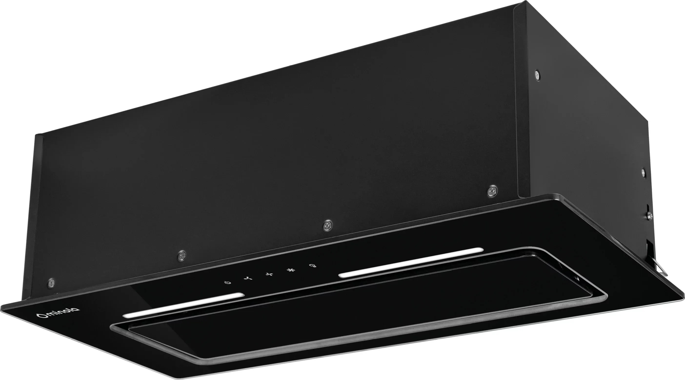 Витяжка вбудована Minola HBI 6473 BL GLASS 800 LED Line