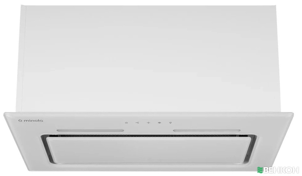 Витяжка вбудована Minola HBI 6873 WH GLASS 1200 LED Line