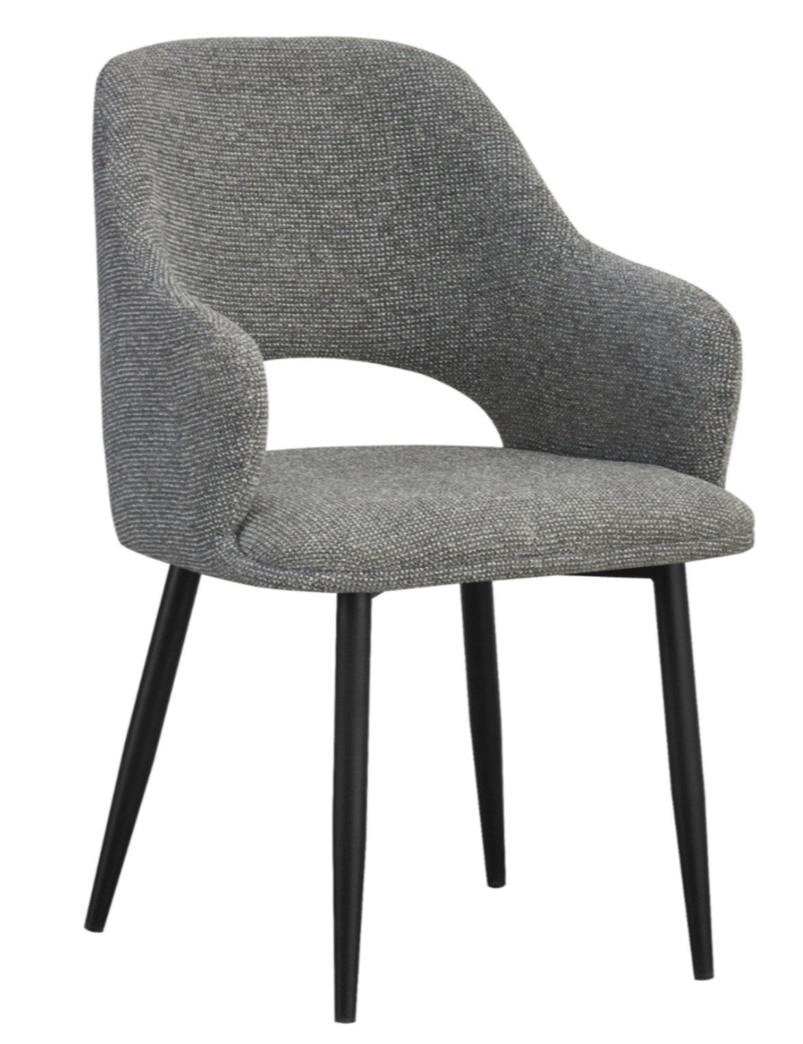 Стілець Vetro Mebel M-234-dark-grey/black