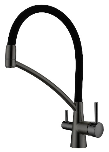 Змішувач на кухню Fabiano FKM 3110 Black Steel 8231.403.1049