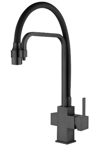 Змішувач на кухню Fabiano FKM 3111 Black Steel 8231.403.1050