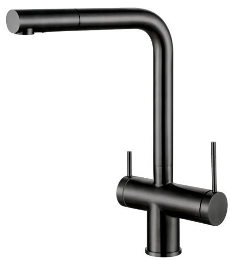 Змішувач на кухню Fabiano FKM 3114 SS Nano Graphite 8231.401.0902