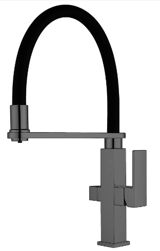 Змішувач на кухню Fabiano FKM 3120 Black Steel 8231.403.1117