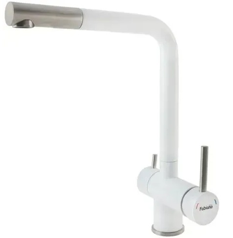 Змішувач на кухню Fabiano FKM 317 SS Alpine White 8231.401.0229