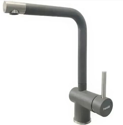 Змішувач на кухню Fabiano FKM 45 SS Grey Metallic 8232.401.0806