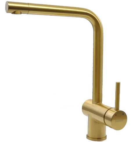 Змішувач на кухню Fabiano FKM 45 SS Nano Gold 8232.401.1139