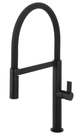 Змішувач на кухню Fabiano FKM 68P SS Velvet Black 8232.401.1448