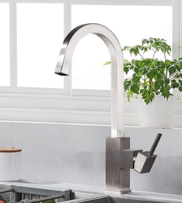 Змішувач кухонний Fabiano FKM 71 Inox 8232.403.1546