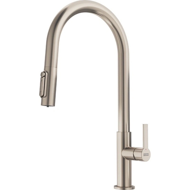 Змішувач з витяжним виливом Franke Maris Slim J Clear Water сталь (120.0736.604)