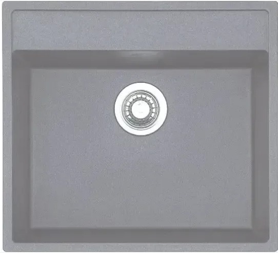 Мийка на кухню Fabiano Quadro 56x51 Titanium 8221.301.0211
