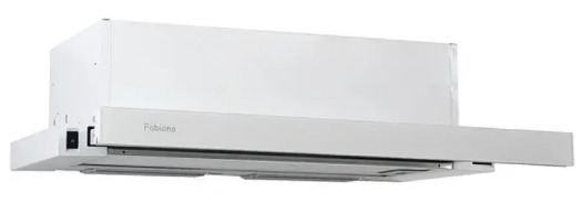 Витяжка кухонна Fabiano Slim 60 Lux White Glass 8107.504.0537