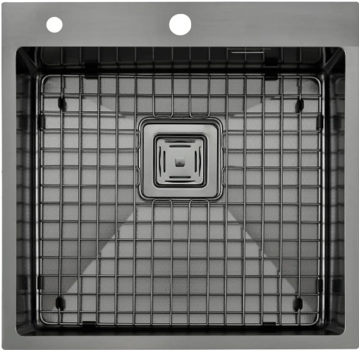 Кухонна мийка Fabiano TOP 49 Celldecor Nano Graphite 8216.401.1687