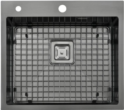 Кухонна мийка Fabiano TOP 56 Celldecor Nano Graphite 8216.401.1689