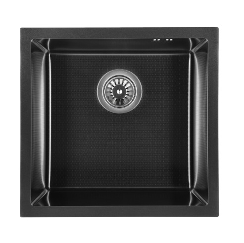 Мийка сталева Granado Under top STEEL S201 black honeycomb (GS08201BH)