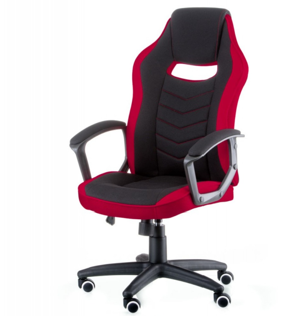 Крісло офісне Special4You Riko black/red E5234