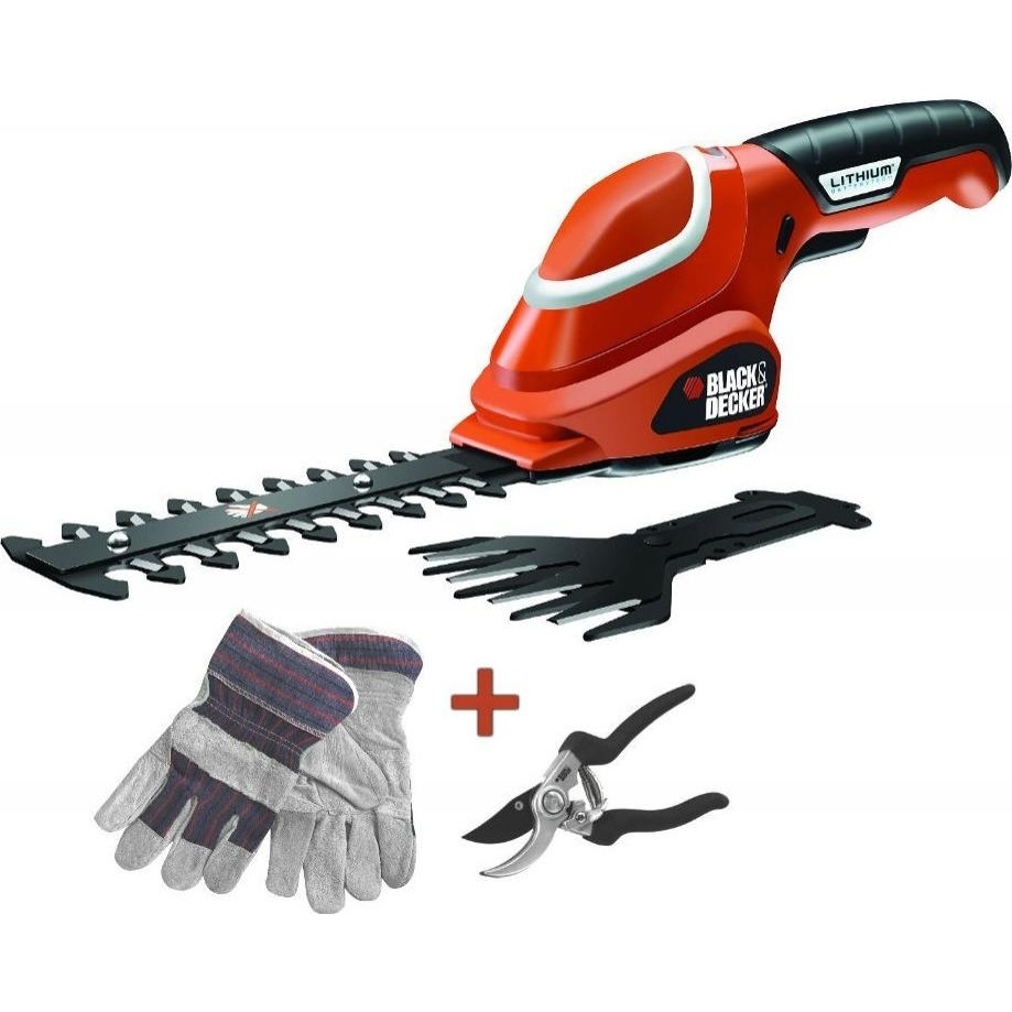 Кущоріз акумуляторний Black&Decker GSL700KIT