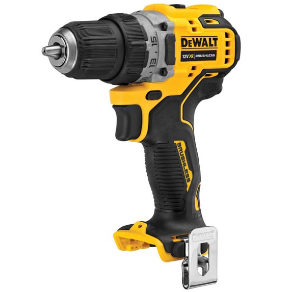 Дриль-шурупокрут DeWALT, XR Li-Ion 12 В, 57.5 Нм, 425-1500 об/мин, вес 0.9 кг DCD701N