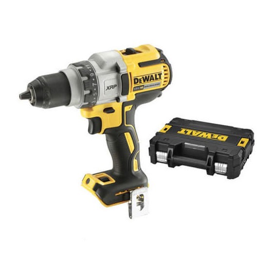 Дриль-шурупокрут DeWALT, XR Li-Ion 18 В, 95 Нм, 450-2000 об/мин, вес 1.5 кг, чемодан DCD991NT