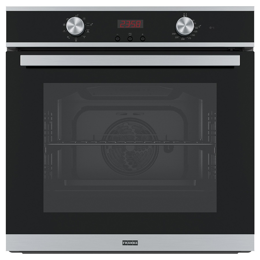 Духові шафи Franke Smart FSM 86 HE XS, нерж. сталь/черное стекло 116.0605.988