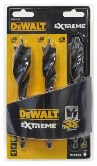 Набір свердел по дереву DEWALT EXTREME Impact DT90237