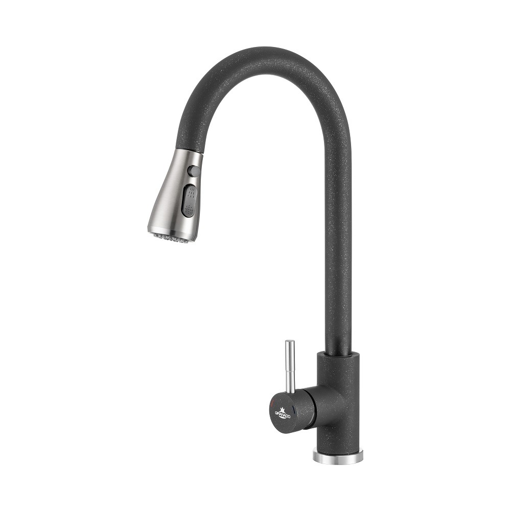 Змішувач Granado Campo LUX black shine (gz0501L)