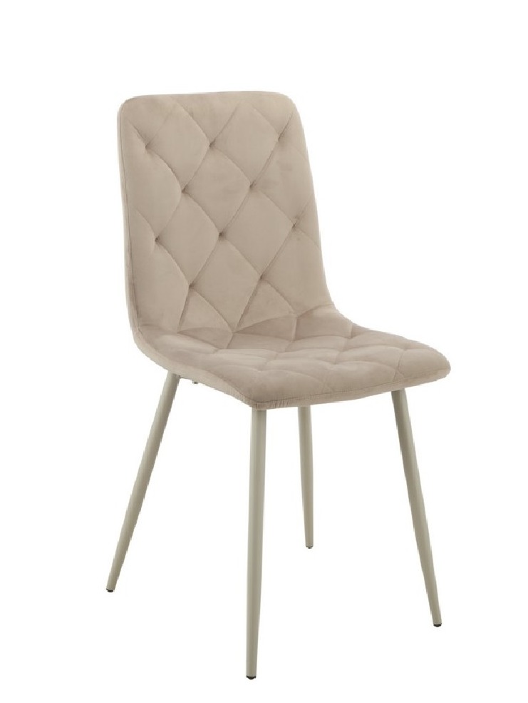 Стілець Vetro Mebel N-41-cappuccino-velur/ cappuccino