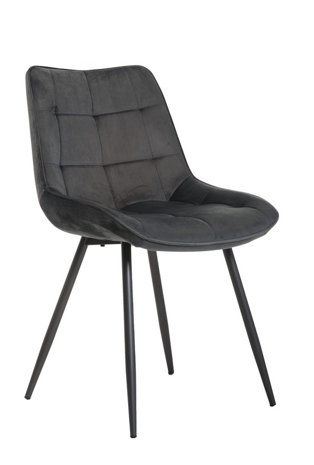 Стілець Vetro Mebel N-45-grey-velvet
