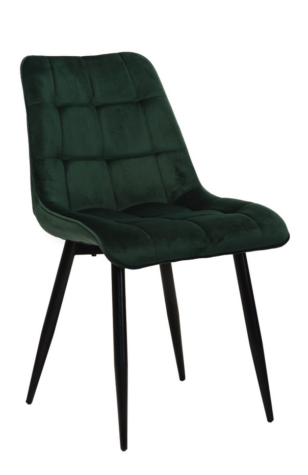 Стілець Vetro Mebel N-46-emerald-velvet/ black