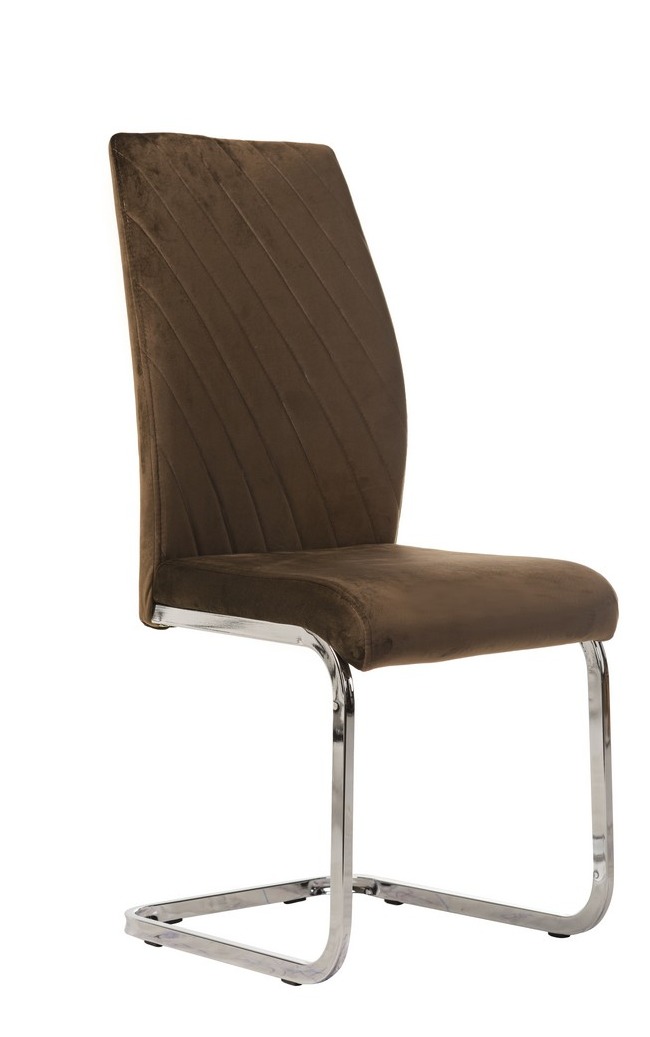 Стілець Vetro Mebel S-118-brown-velvet