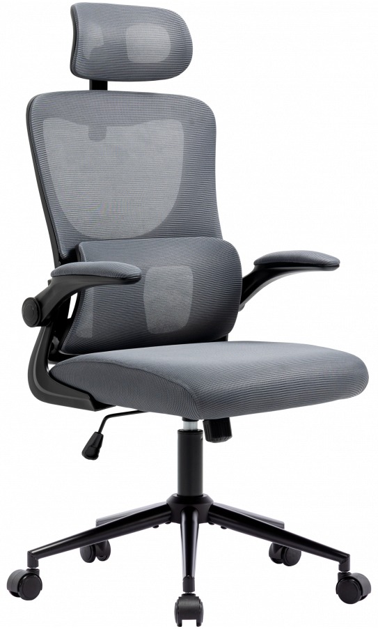 Офісне крісло GT Racer X-5728 Black/Gray 4820241176977