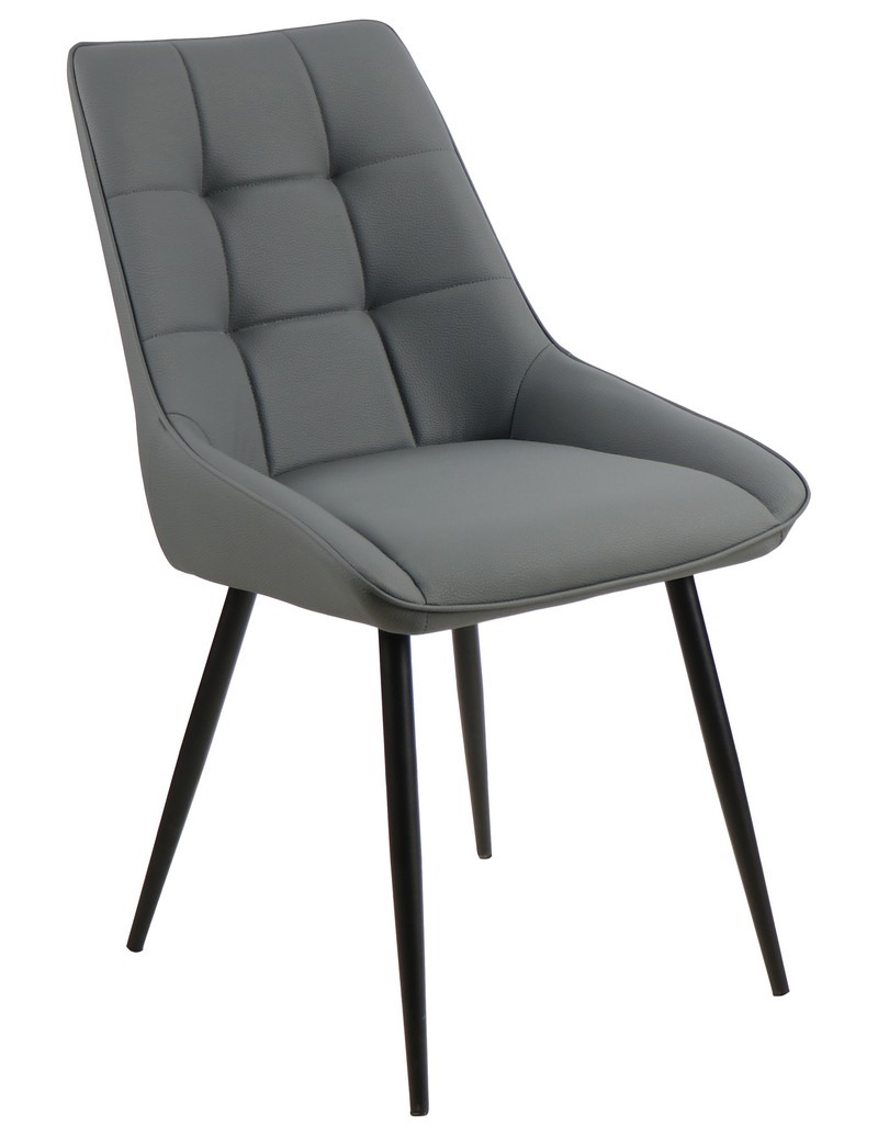 Cтілець Vetro Mebel M-75-grey/ black