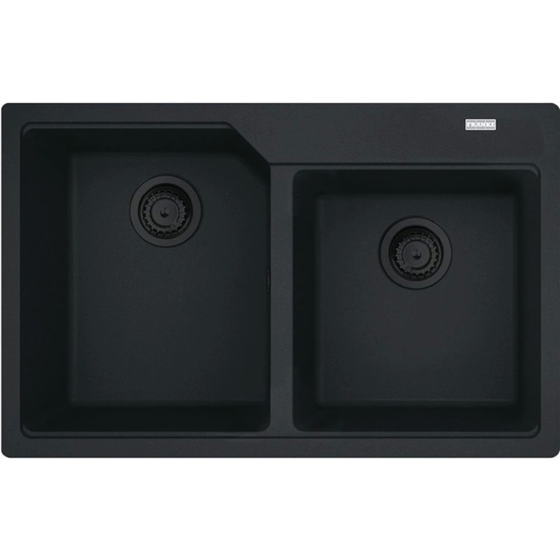 Кухонна мийка Franke UBG 620-78 Black Edition, чорний матовий (114.0699.237)