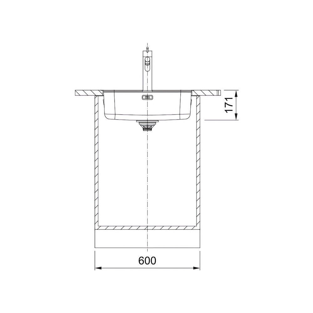 Кухонна мийка Franke SRX 210-50 TL (вкл.вент 3 1/2\ + сиф.) - 127.0703.299
