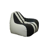 Кресло-Груша Примтекс Плюс Simba Sport H-2200/D-5 M White-Black