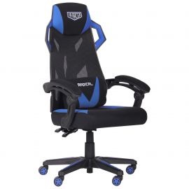 Кресло AMF VR Racer Radical Garrus черный/синий 545591