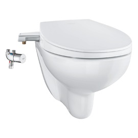 Комплект Grohe Bau Ceramic 3-в-1 (унитаз + сиденье с функцией биде + термостат) (39652SH0)