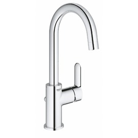 Смеситель для раковины GROHE BauEdge с донным клапаном, L-Size, хром (23760000)