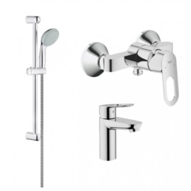 Набор смесителей Grohe BAU LOOP 3 в 1, для душа (123220S)