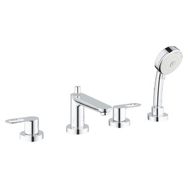 Смеситель для ванны GROHE BauLoop на 4 отверстия, хром 2511900A