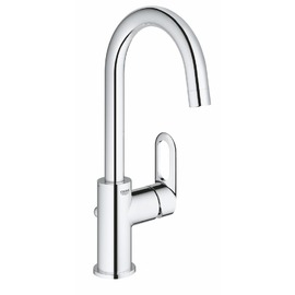 Смеситель для раковины GROHE BauLoop с донным клапаном, L-Size, хром (23763000)