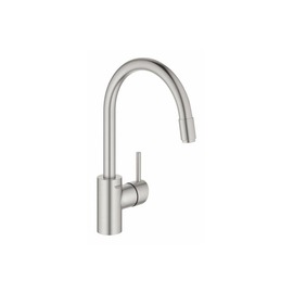 Смеситель для кухни GROHE Concetto New с выдвижным изливом, суперсталь (32663DC3)