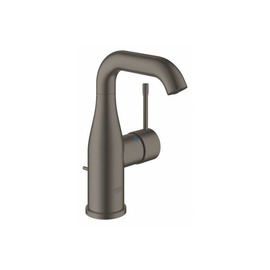 Смеситель для раковины GROHE Essence New, U-излив, тёмный графит матовый (23462AL1)