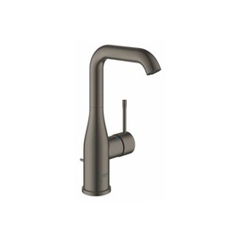 Смеситель для раковины GROHE Essence New с донным клапаном, L-Size, темный графит матовый (32628AL1)