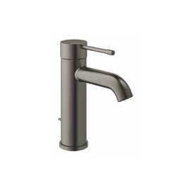 Смеситель для раковины GROHE Essence New с донным клапаном, темный графит матовый (23589AL1)