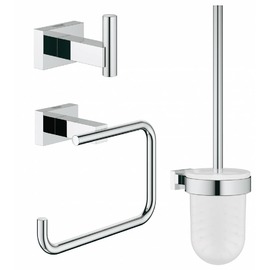 Набор аксессуаров GROHE Essentials Cube (3 предмета), хром (40757001)