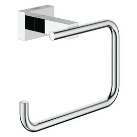 Держатель туалетной бумаги без кышки GROHE Essentials Cube, хром 40507001